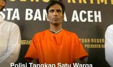 Polisi Tangkap Satu Orang  Warga Rohingya Di Aceh Atas Kasus Penyelundupan Orang