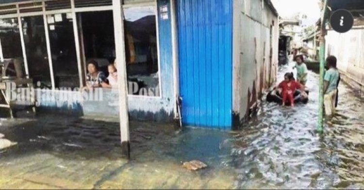 Banjir Terjang Di Tiga Wilayah Kalimantan Tengah